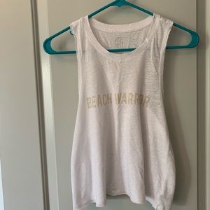 Beach Warrior - Ready for summer - Cropped tank